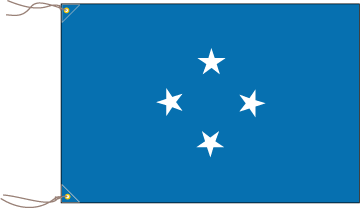 世界の国旗図鑑 ミクロネシアの国旗